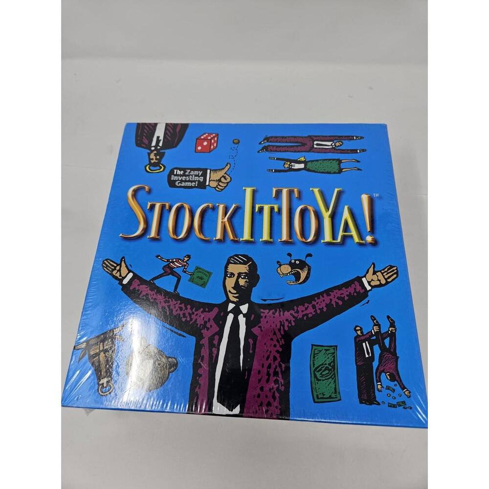 2002 StockItToYa! (Stock it to Ya!) Zany Investing Board Game - Sealed New